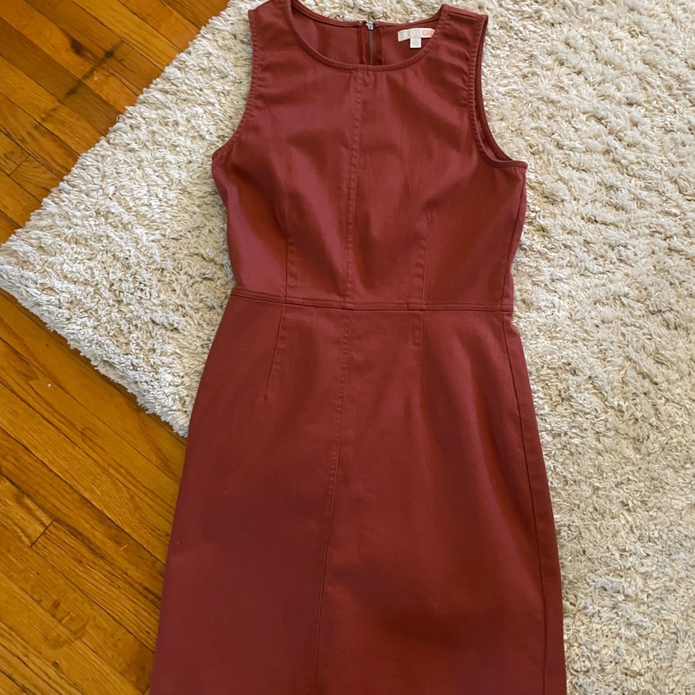 Fall Rustic Sheath Dress